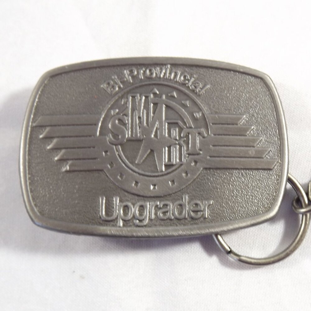 Bi- Provincial SMART Upgrader Belt Buckle and Bonus Key Chain